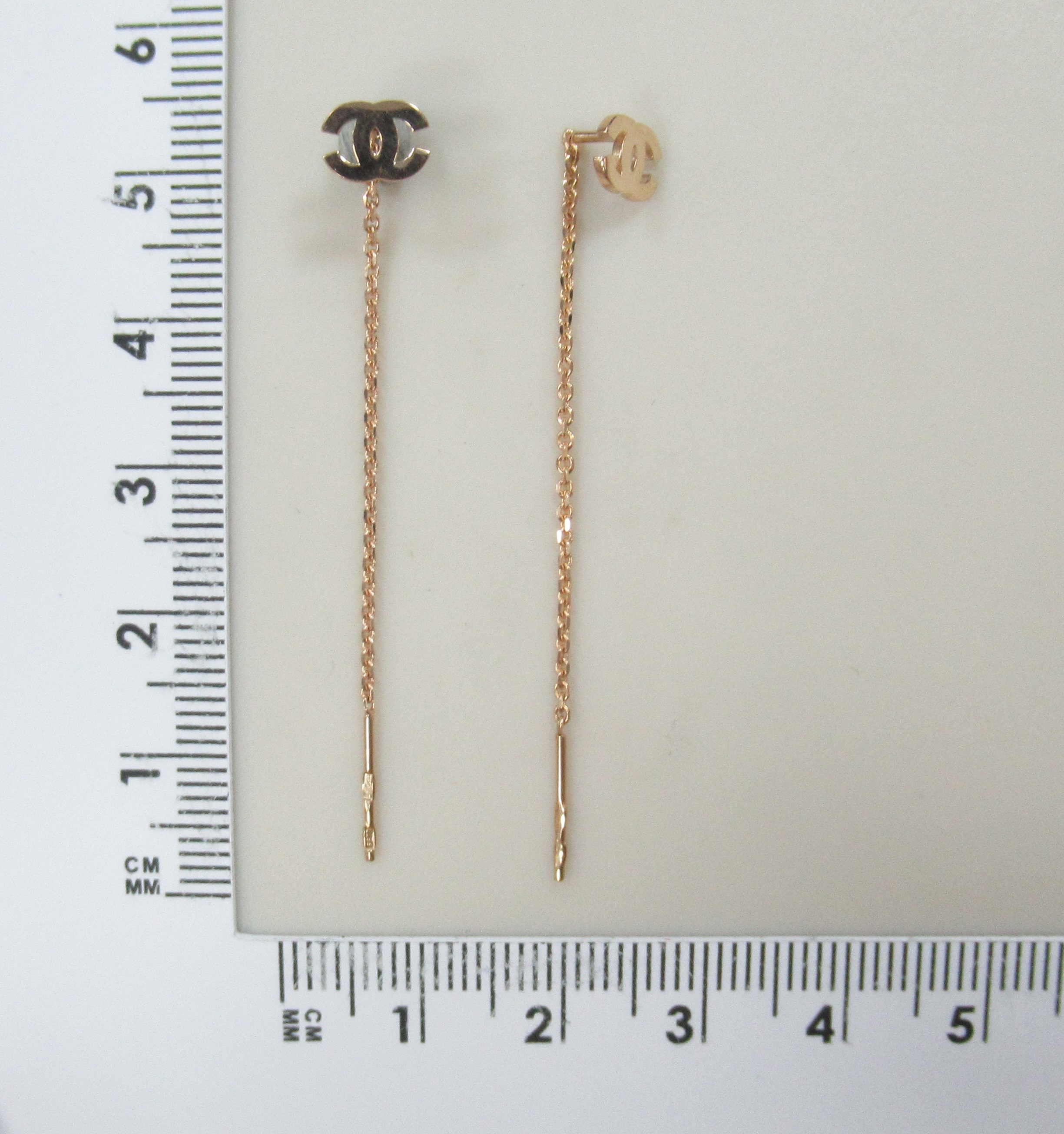 Серьги-протяжки из золота